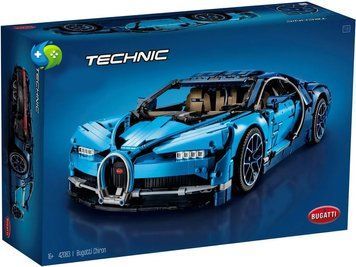 Конструктор спорткар Bugatti Chiron, 4031 деталей 90056 фото