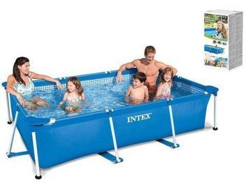 Бассейн каркасный прямоугольный 220см-150см-60см 28270 Intex 28270 NP  фото