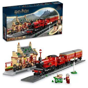 Конструктор Harry Potter Гоґвортський експрес і станція Гоґсмід, 1074 деталі 76423 фото