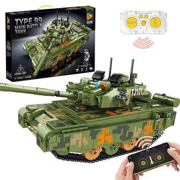 Конструктор Танк Тигр на дійстаційному керуванні, 1105 деталей  676001 фото