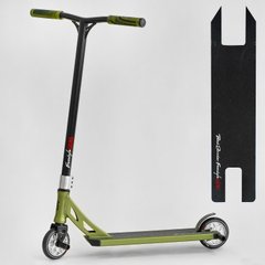 Самокат трюковый "Best Scooter" "Freestyle", HIC-система, ПЕГИ, алюминиевый диск и дека, колеса PU, d=120мм, ширина руля 58 см N- 56307 фото