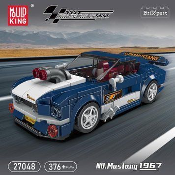 Конструктор машинка Ford Mustang Shelby 1967, Mould King, 367 деталей 27048 фото