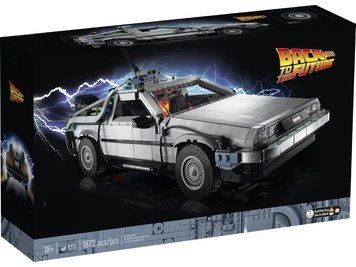 Конструктор Машина часу DeLorean DMC-12 з фільму &laquo;Назад у байбутнє&raquo;, 1872 деталі 63006 фото