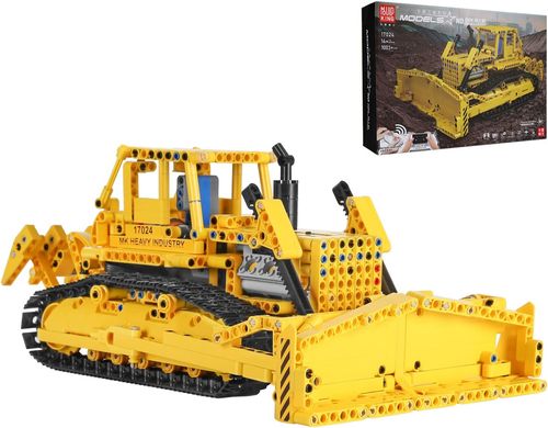 Конструктор бульдозер "Caterpillar D8K" з пультом керування, Mould King 17024, 1003 детали  17024 фото