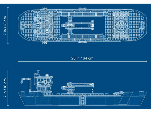 Конструктор Bela City Океан: дослідницьке судно, 745 деталей 66113 фото
