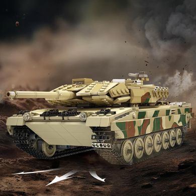 Конструктор Танк Леопард2 Mould King Leopard 2 с двигателем 20020, 1091 шт. 20020 фото