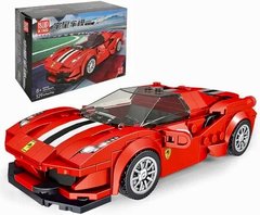 Конструктор машинка Ferrari 488 GTB – 329 деталей Mould King 27006. 27006 фото