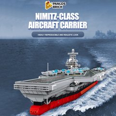 Конструктор "Корабль Авианосец Nimitz" 1969 деталей, Panlos 637009 637009 фото