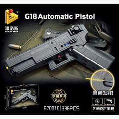 Констурктор пістолет глок "Glock", 336 деталей Panlos block 670010 670010 фото