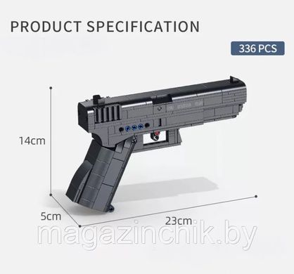 Констурктор пістолет глок "Glock", 336 деталей Panlos block 670010 670010 фото