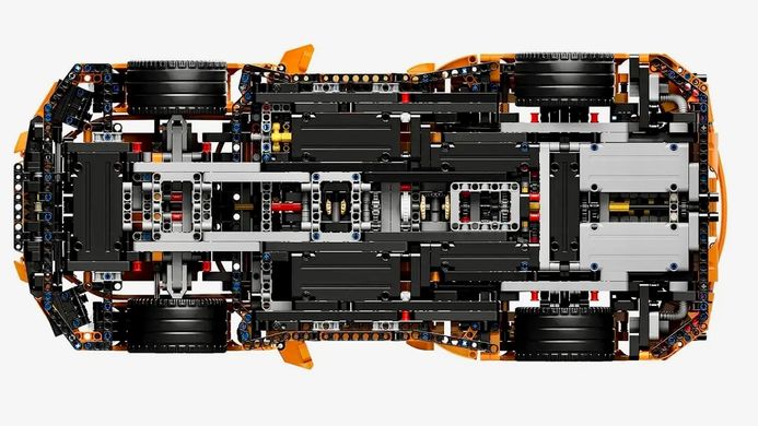 Конструктор Porsche GT3 RS, 1072 деталей,  Mould King 13129 13129 фото