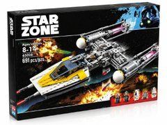 Конструктор Star Wars Зоряний винищувач типу Y, 691 деталь 65008 фото